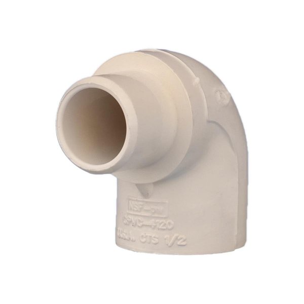 Kbi 0.75 Slip T x 0.5 in. Slip CPVC Elbow 41975